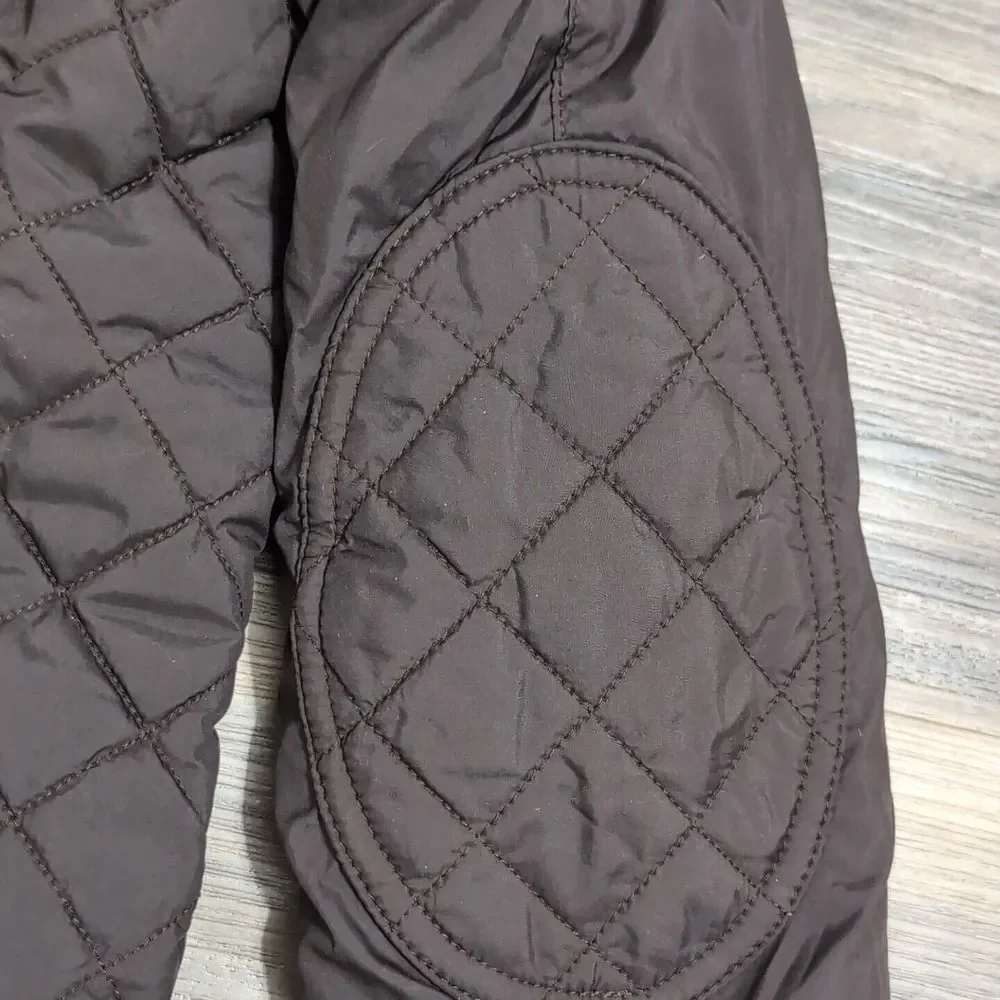 Children Polo Ralph Lauren quilted Jacket Corduroy collar Brown xl(16) 11P‎